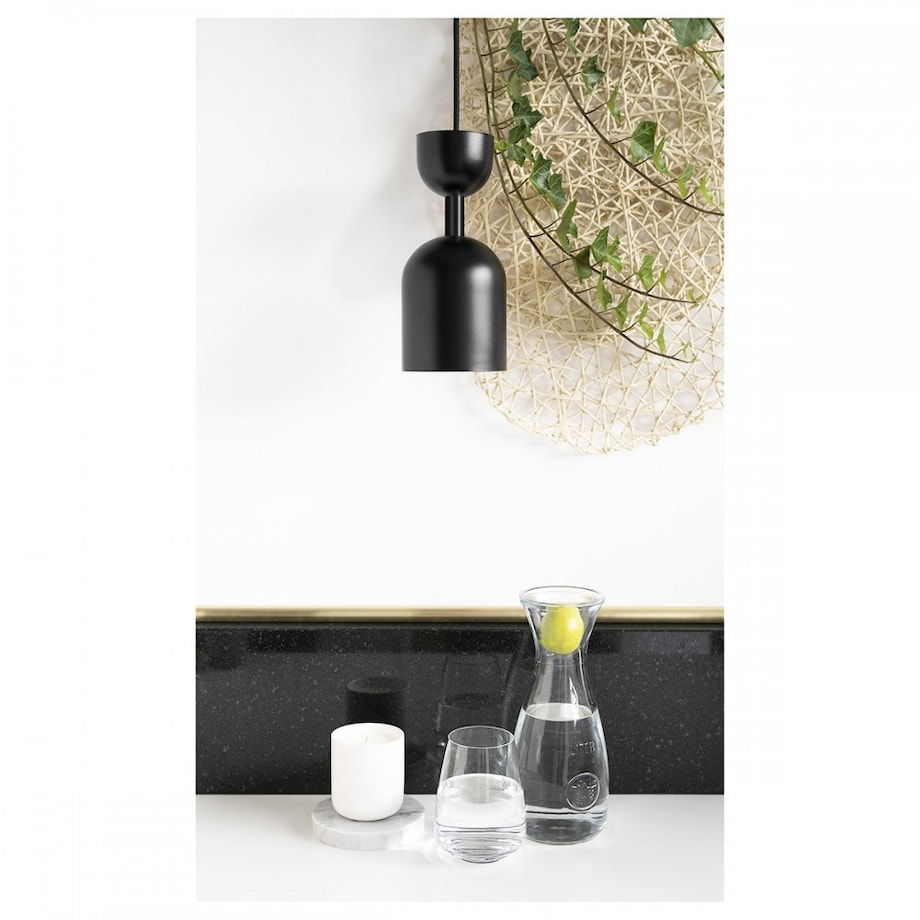 SUPURU czarna sufitowa lampa wisząca