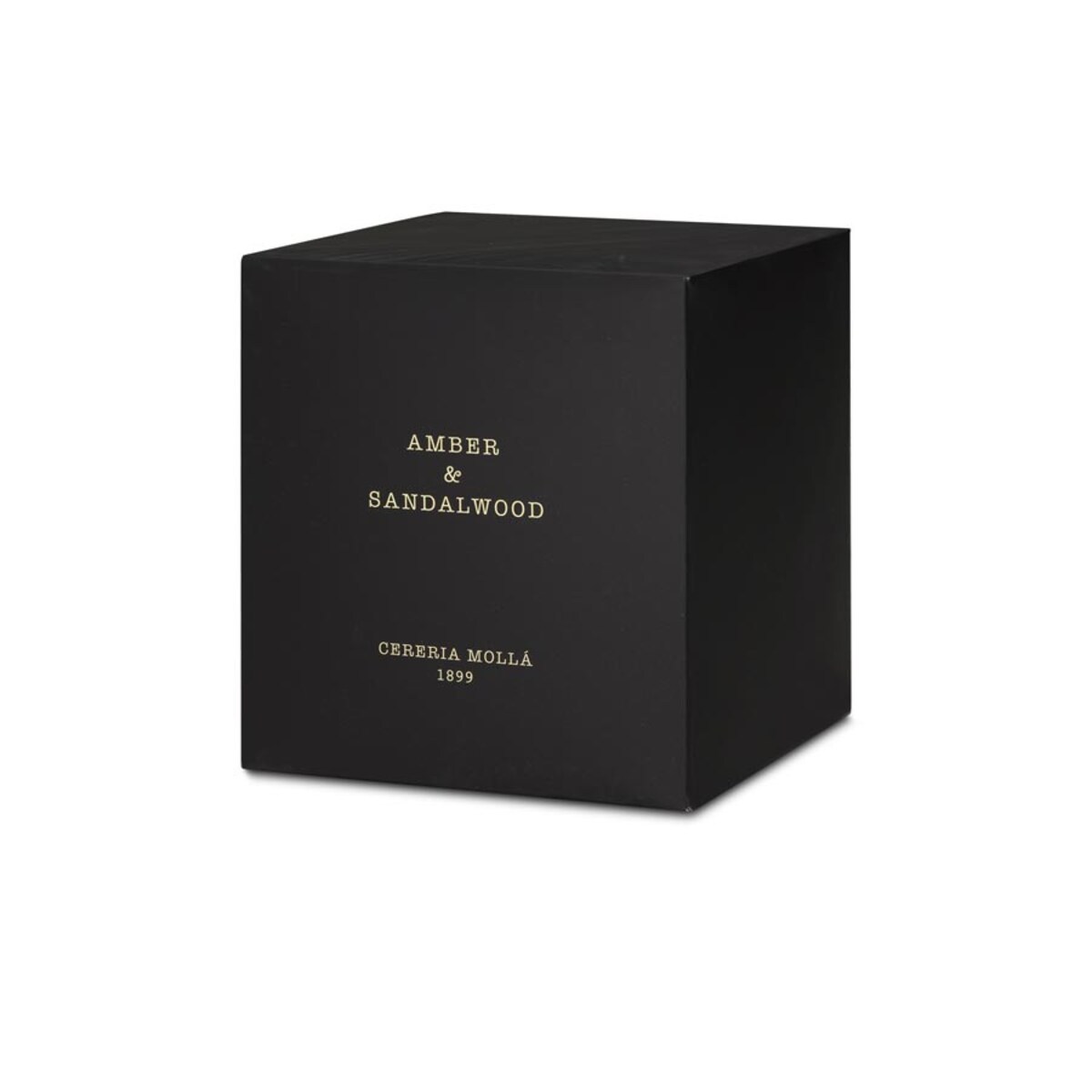 Świeca zapachowa Amber & Sandalwood, 600 g, Cereria Molla