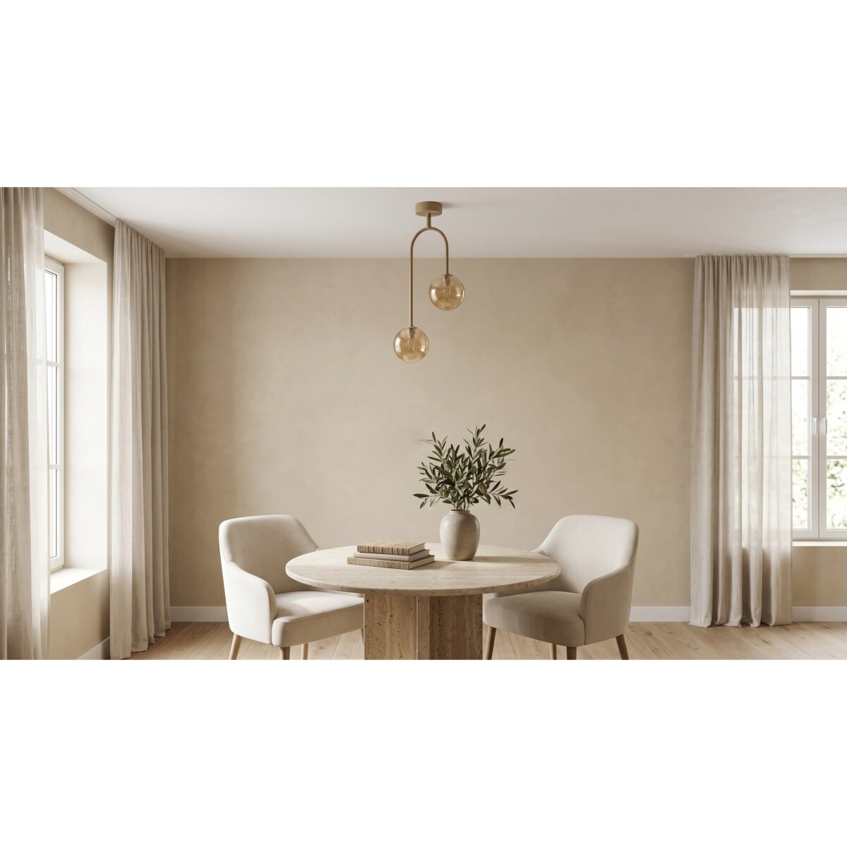 Lampa sufitowa K-5995 z serii SPARK