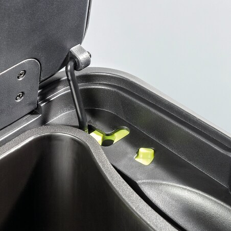 Kosz na śmieci grafitowy mat Big Double Master - Wesco