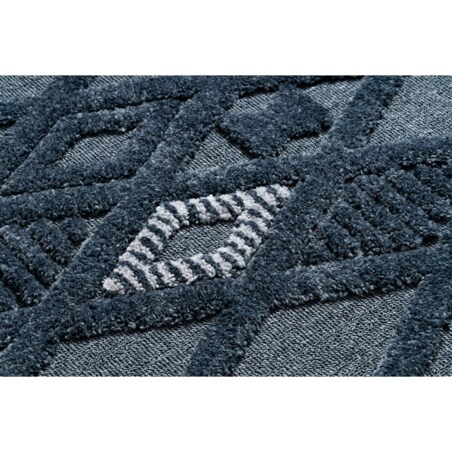 Dywan SEVILLA Y499B kratka, romby niebieski 160x220 cm