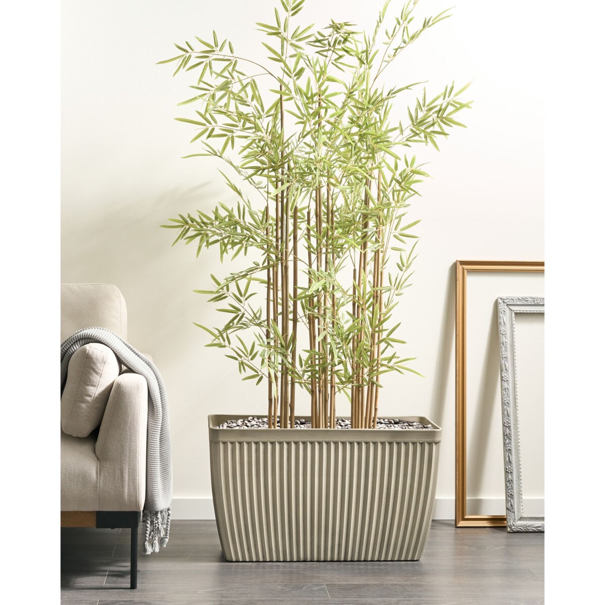 Doniczka SISAL Plastik Beżowy