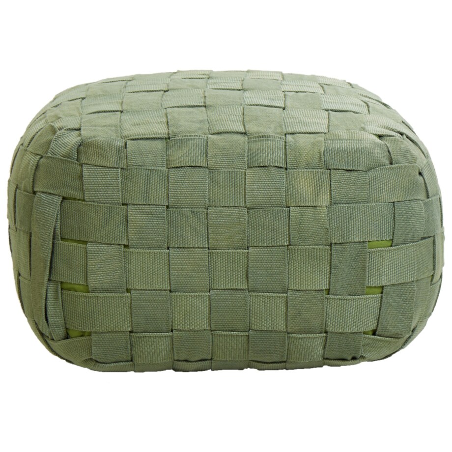 Puf BODLA Zielony 50 cm 50 cm