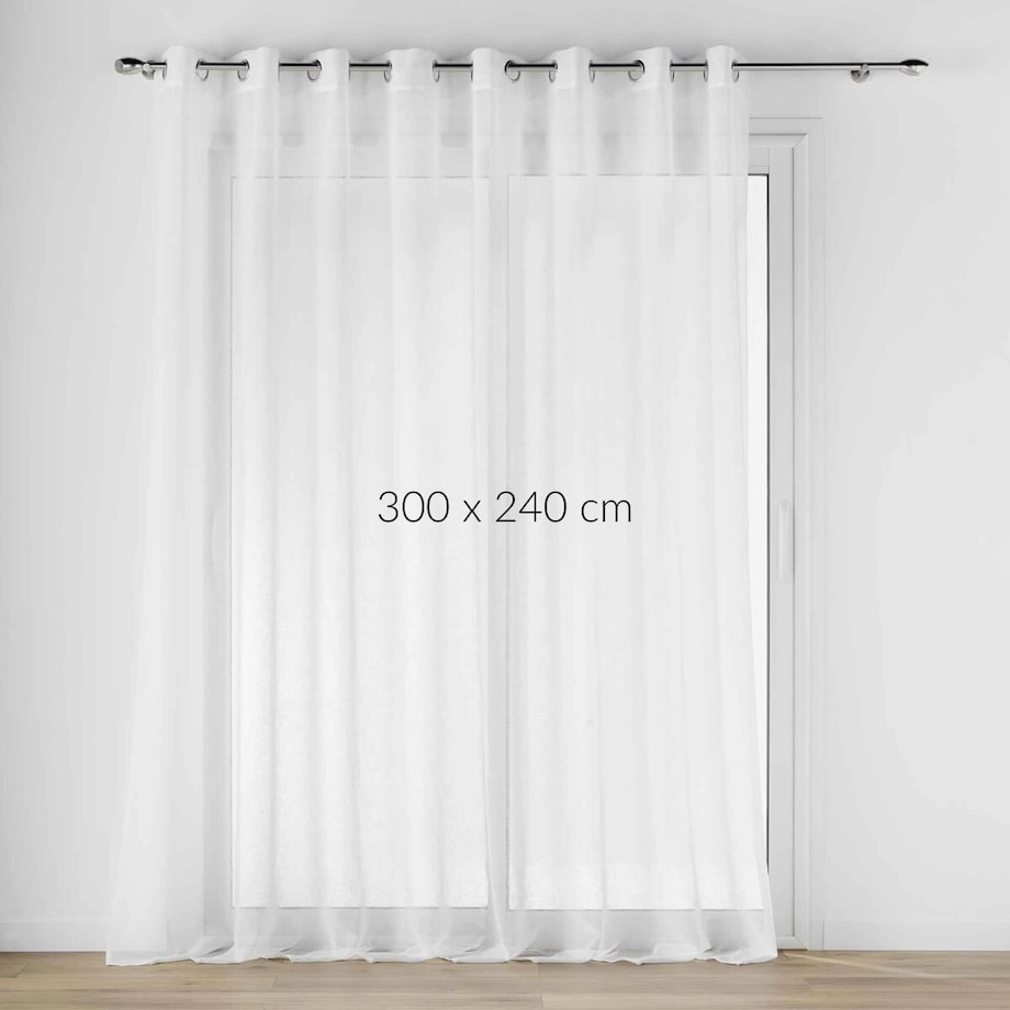 Szeroka firana na przelotkach, CARLIN, 300 x 240 cm