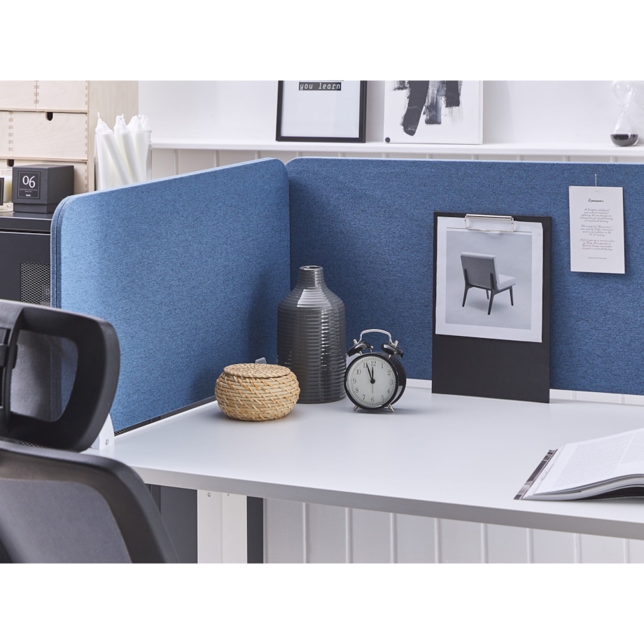 Przegroda biurkowa 180 x 40 cm Różne rozmiary