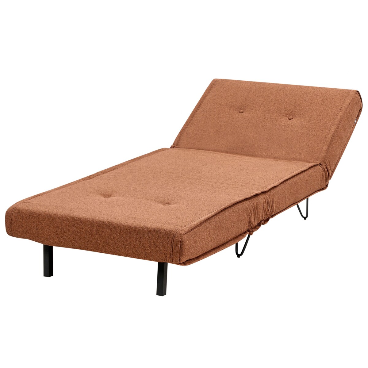 Sofa rozkładana jednoosobowa VESTFOLD Pomarańczowy