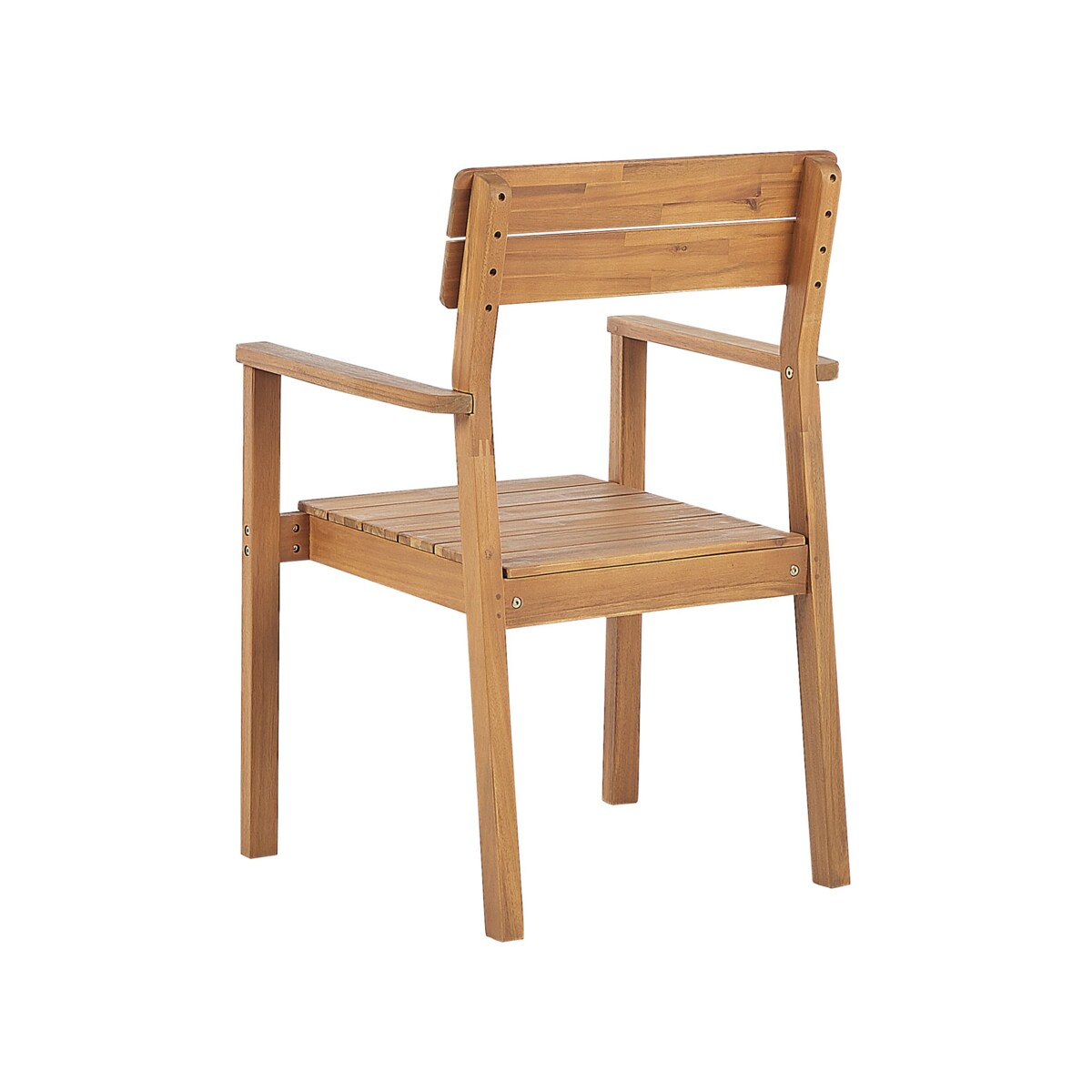 Zestaw ogrodowy drewno akacjowe stół i 4 krzesła FORNELLI