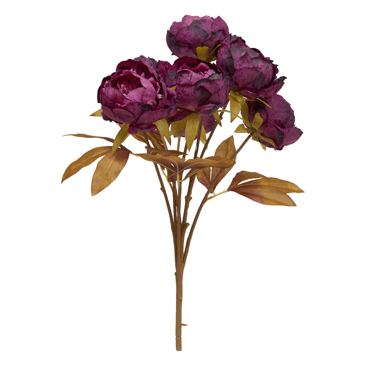 Sztuczny bukiet FRIA 5 piwonii, wys. 53 cm