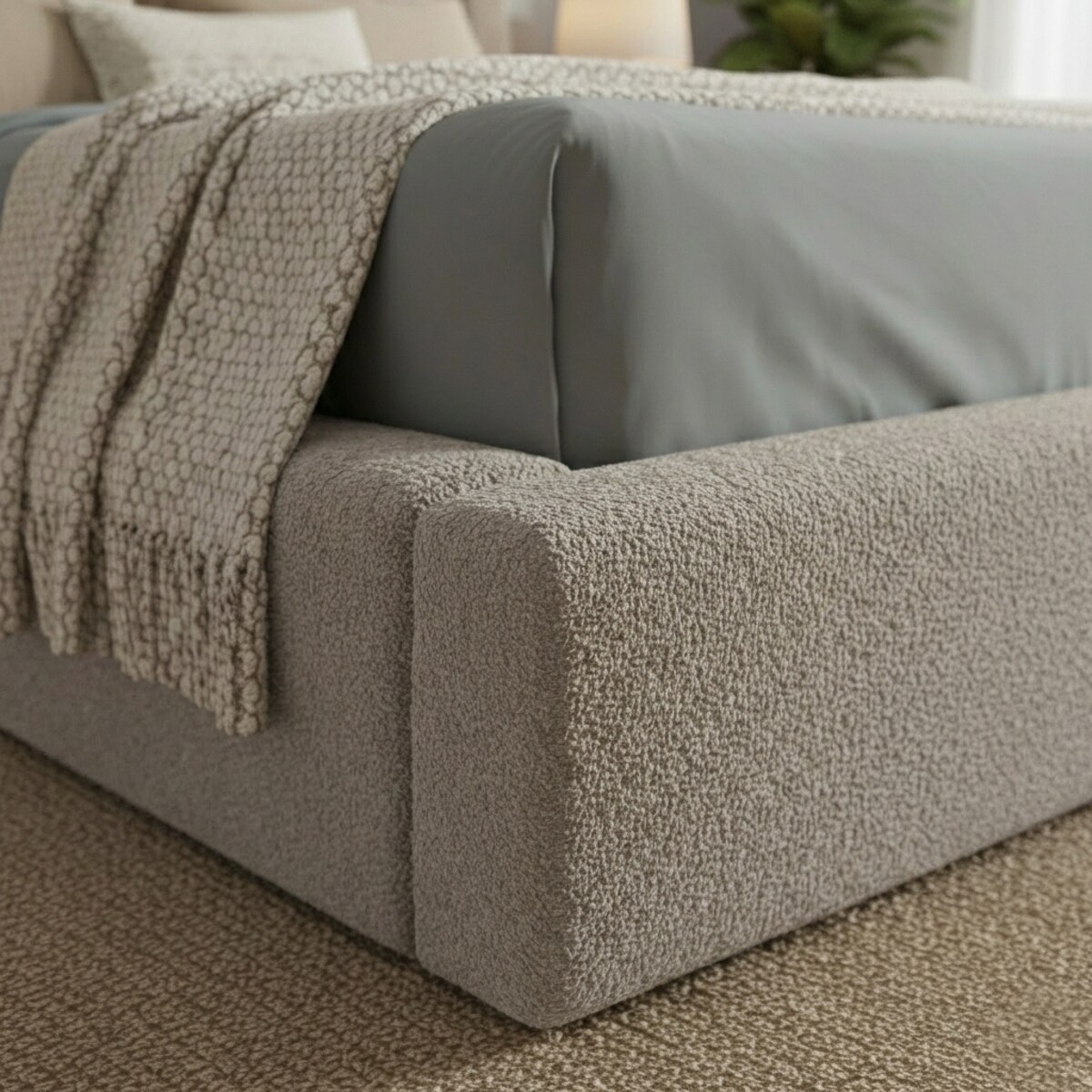 Łóżko Tapicerowane Toscana 120X200 Stelaż Pojemnik Na Pościel Abriamo 05