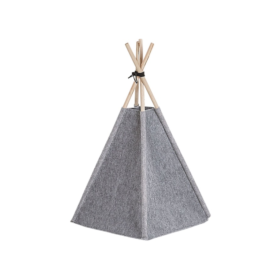 Namiot tipi dla kota 35 x 40 cm szary ULUBEY