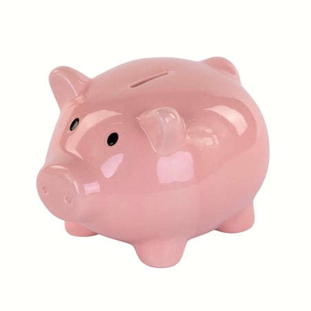 Skarbonka świnka ceramiczna, 18 x 15 x 13 cm