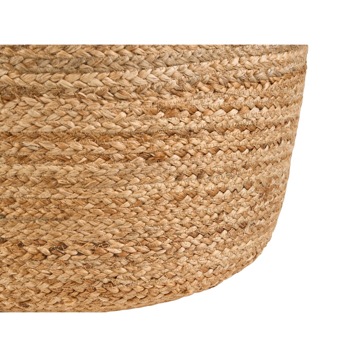 Puf ⌀ 46 cm beżowy DALAMA