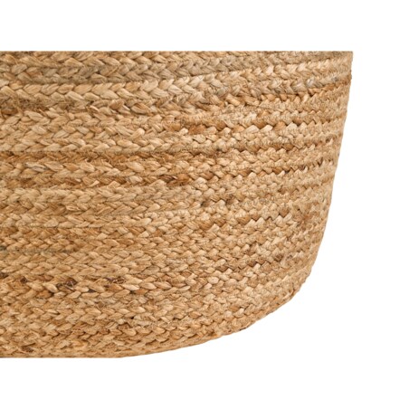 Puf ⌀ 46 cm beżowy DALAMA