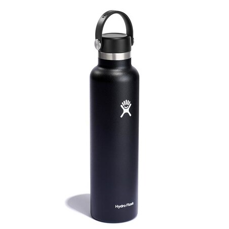 Butelka termiczna (709 ml) Standard Mouth Black Hydro Flask