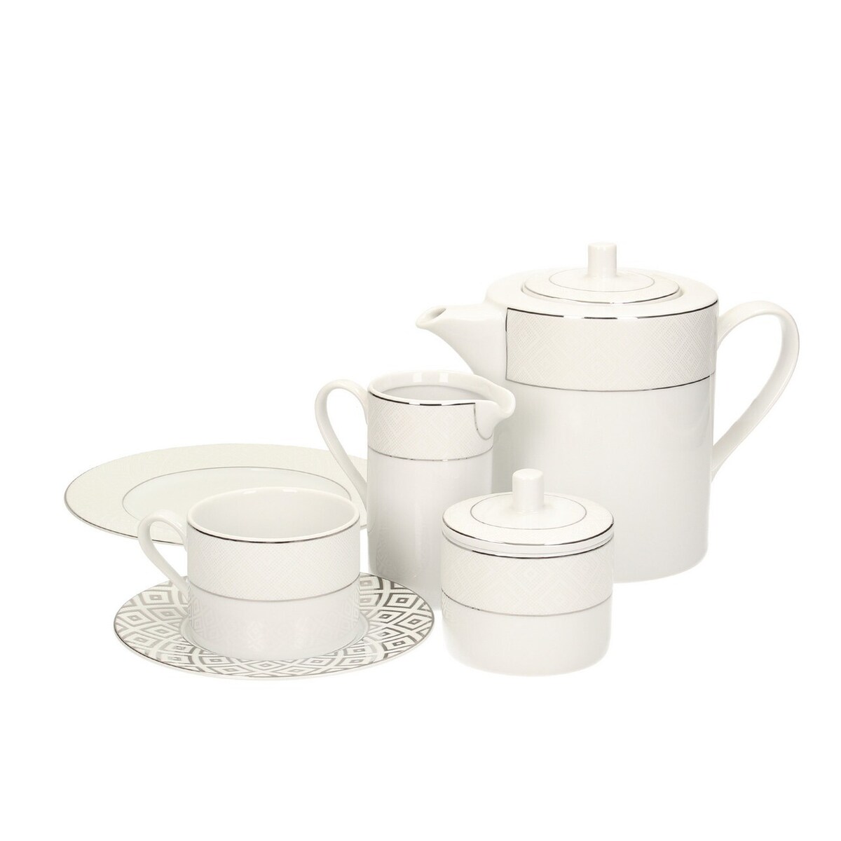 Serwis kawowy Caren 12/39, 21,5 x 17 cm