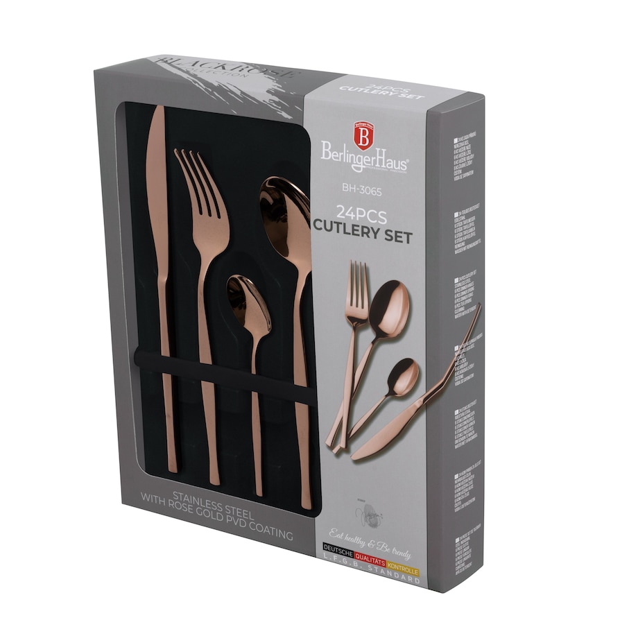 Komplet sztućców 24szt BerlingerHaus Rose Gold BH-3065