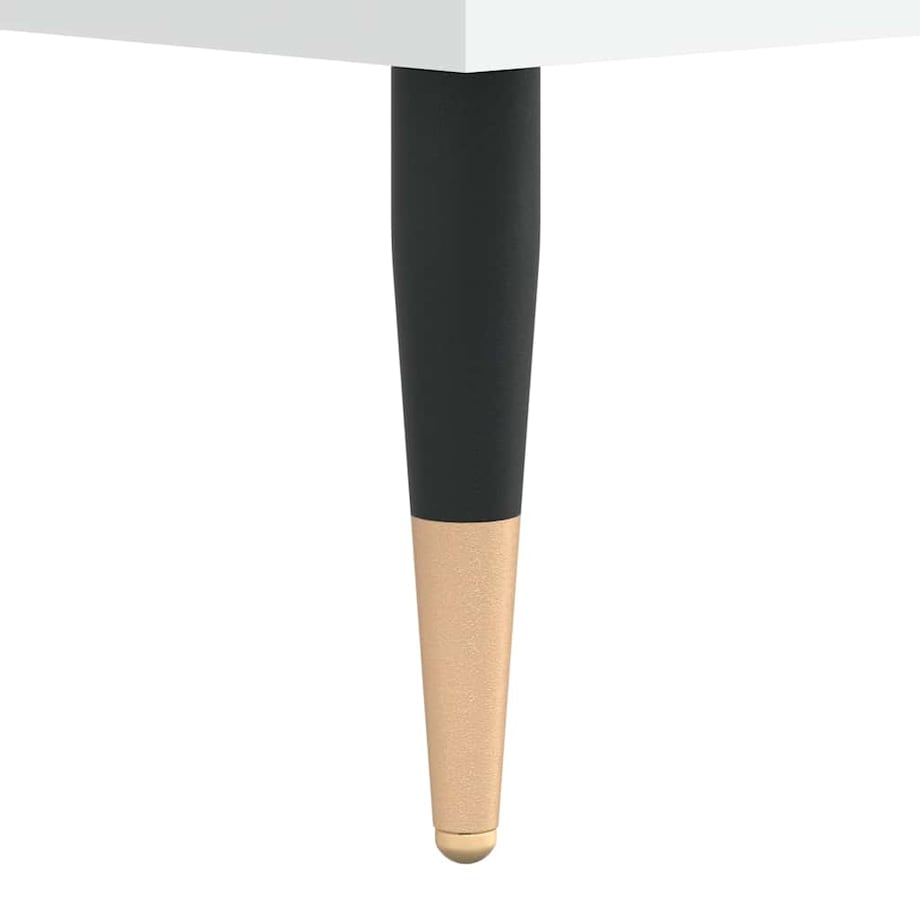 vidaXL Stolik kawowy, biały 90x49x45 cm, materiał drewnopochodny