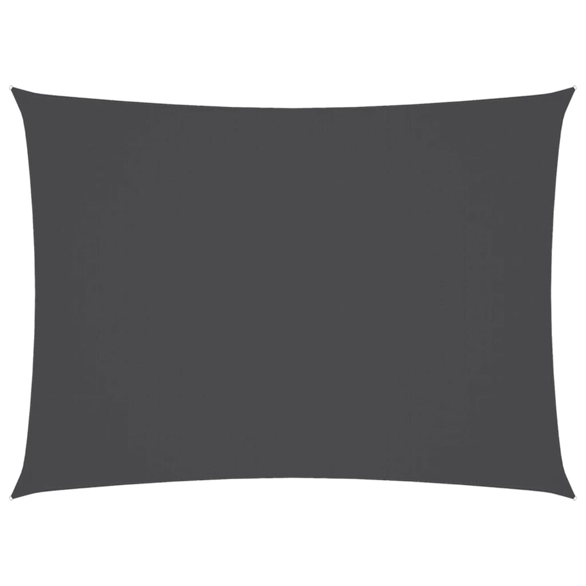 vidaXL Prostokątny żagiel ogrodowy, tkanina Oxford 2,5x4,5 m, antracyt