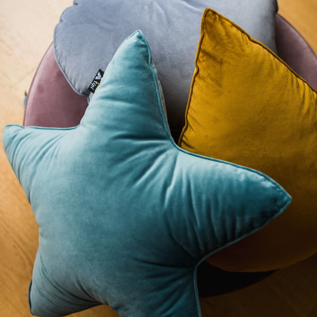 Poduszka Lucky Star, rudy, 52x15x52cm, Posh Velvet