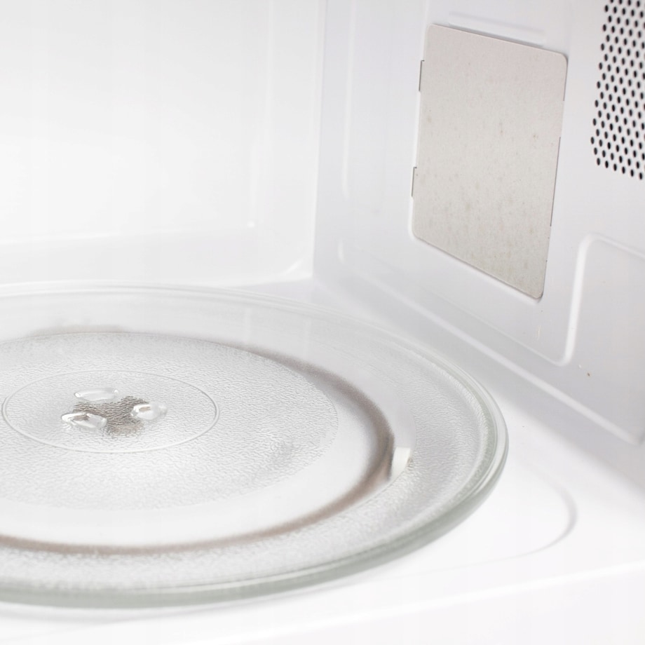 UNIWERSALNY SZKLANY Talerz do kuchenki mikrofali 24,5 cm