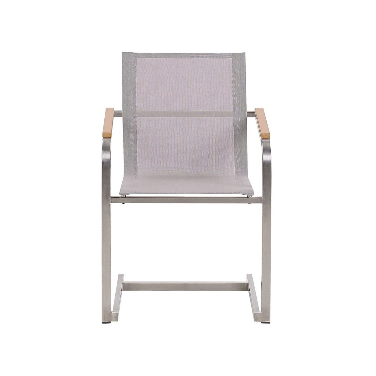 Zestaw 6 krzeseł ogrodowych beżowy COSOLETO