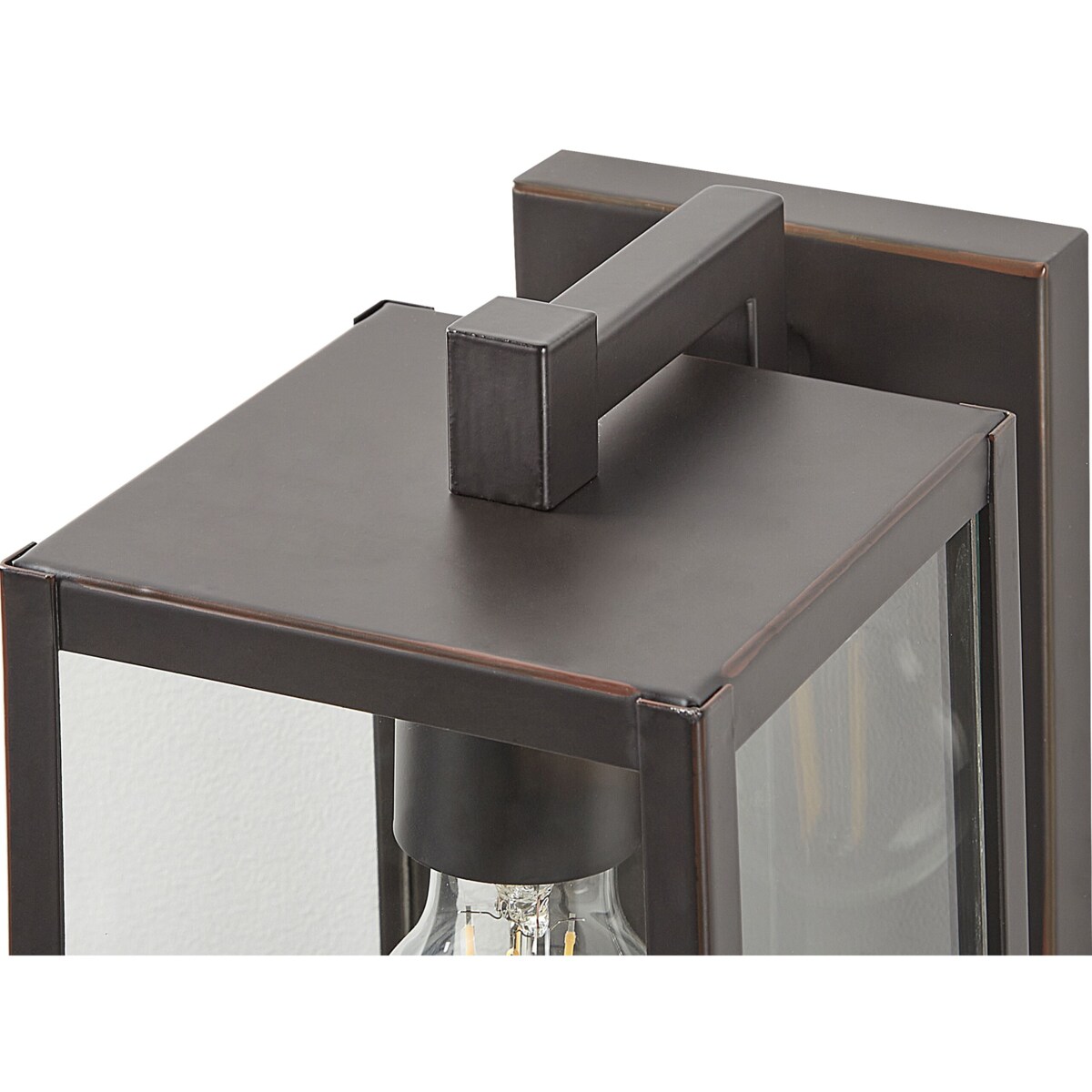 Lampa ścienna zewnętrzna z czujnikiem ruchu czarna MEGGET