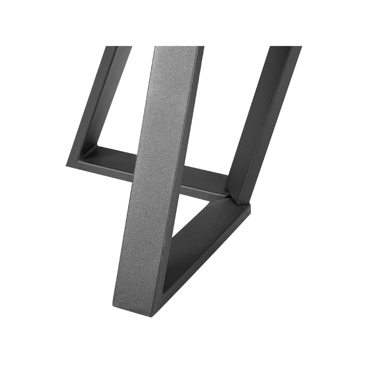 Ławka do jadalni jasne drewno z czarnym UPTON