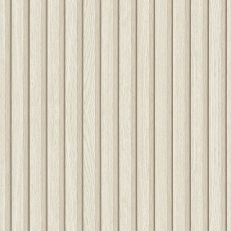 Noordwand Tapeta Botanica Wooden Slats, beżowa