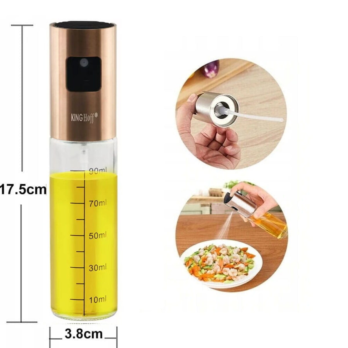 Spryskiwacz Spray Do Octu I Oliwy Kinghoff