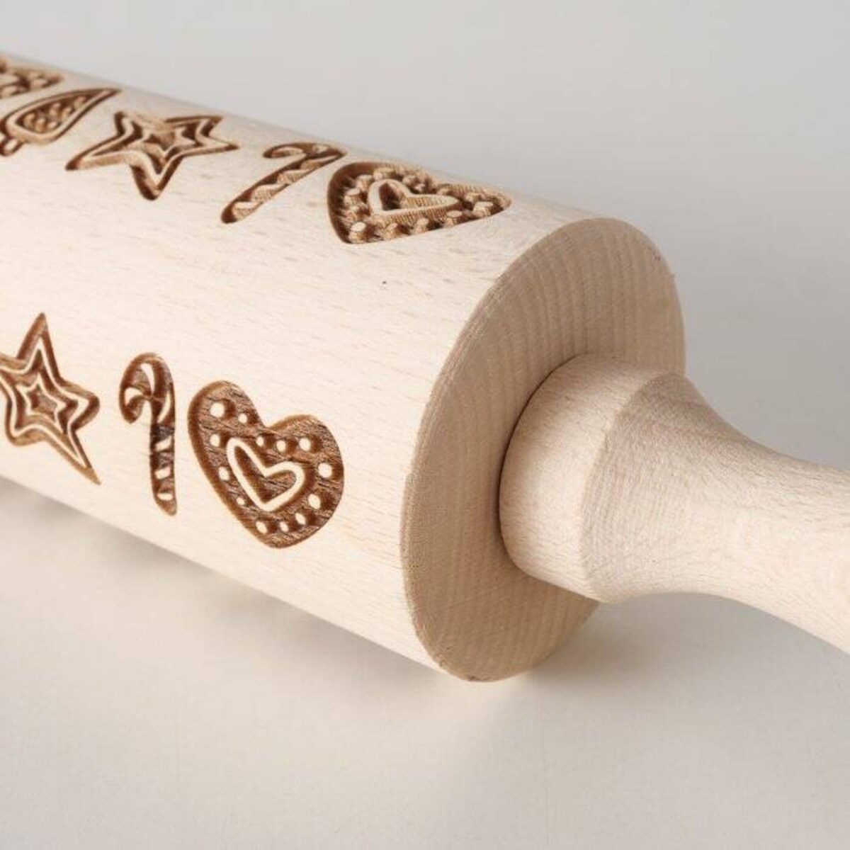 Grawerowany wałek świąteczny wzór BAKERY