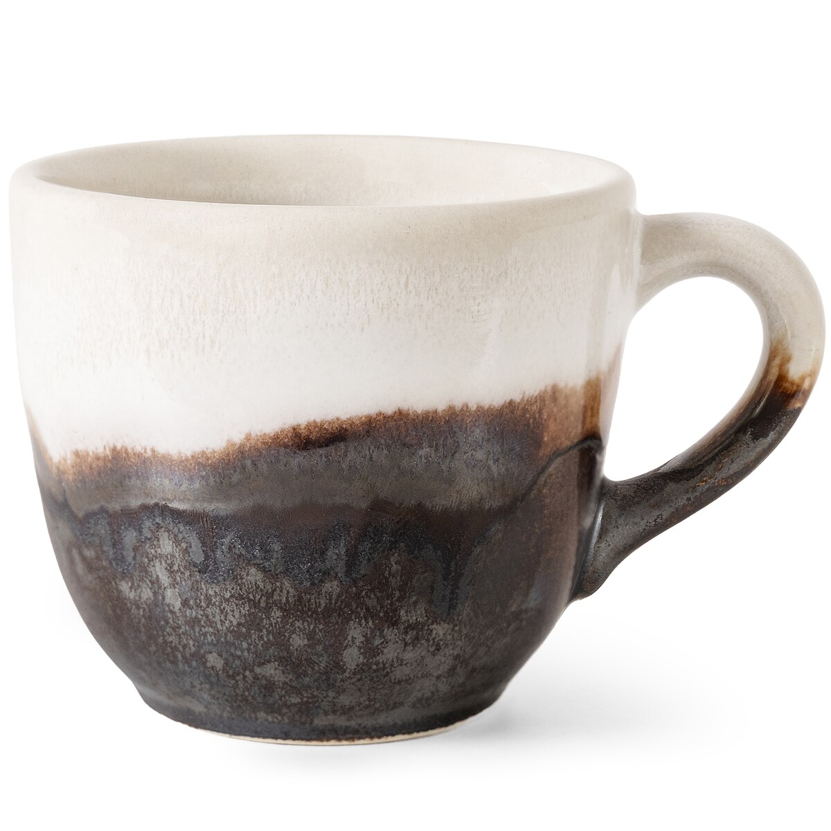 Konsimo PRIMA Filiżanka do kawy ze spodkiem 6 szt., jasnobeżowy