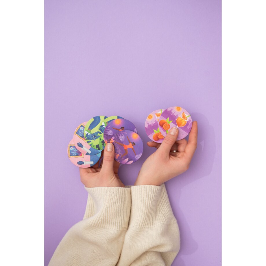 Karty MunoMemory "Lifestyle Edition" by Małgorzata Zych w ozdobnej tubie