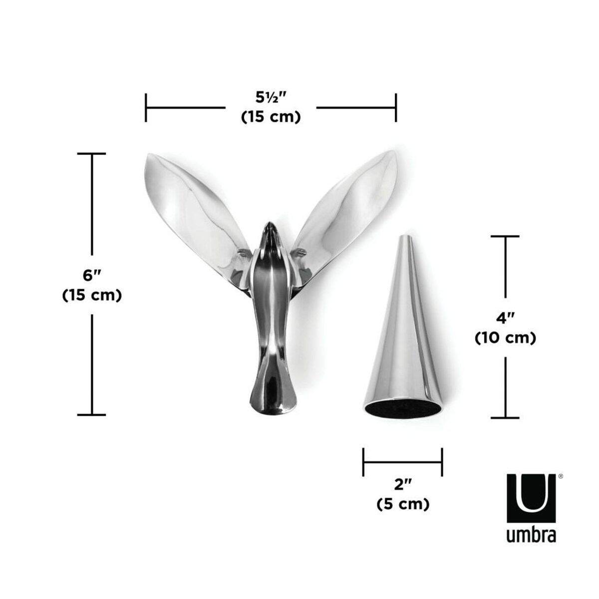 Otwieracz do butelek srebrny Tipsy, Umbra