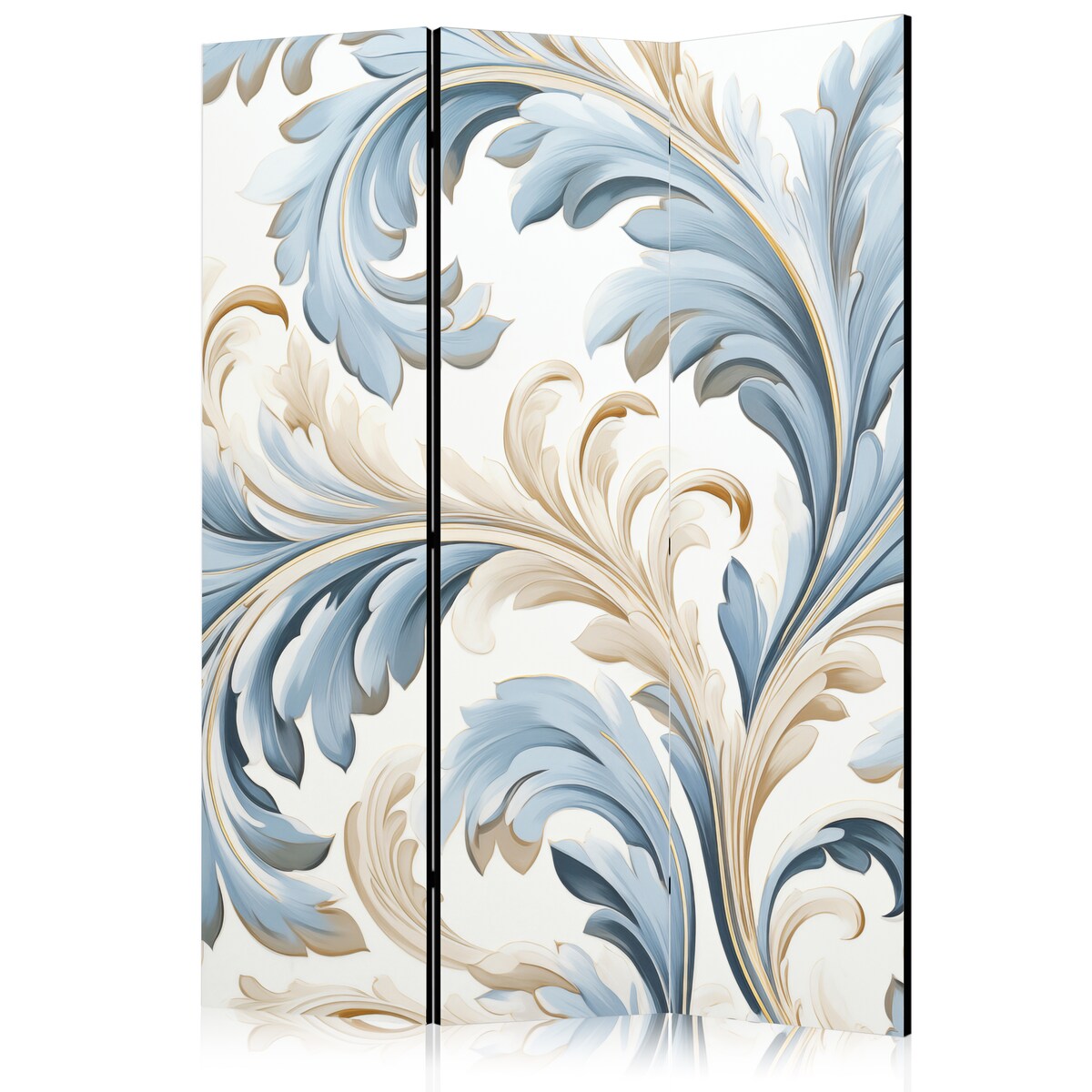 Parawan Jednostronny Barokowe Ornamenty 135x172cm