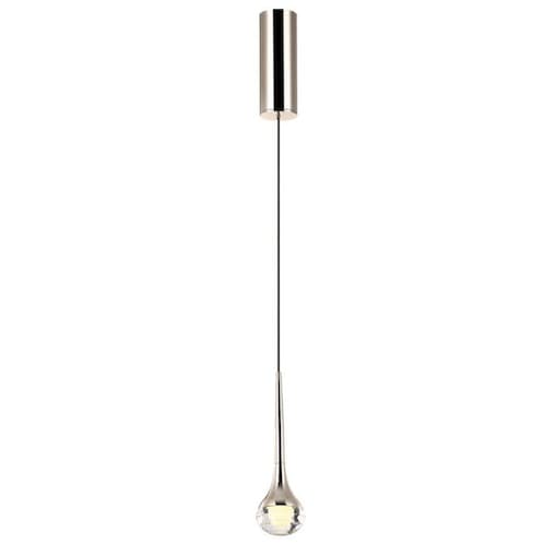 Wisząca lampa złota CRIMA OR80315 LED 6W Orlicki glamour do sypialni