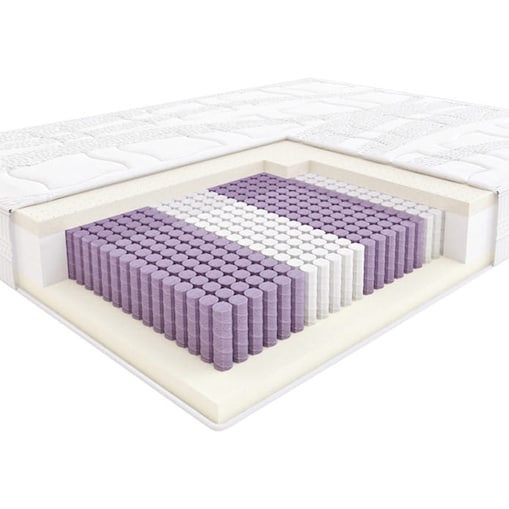 Materac 160x200 Makarena Hilding Elips średnio-twardy sprężynowy