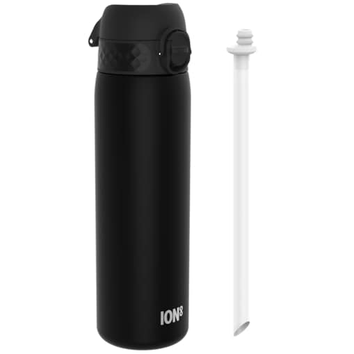 Butelka ze słomką ION8 I8RF500BLKXS Black