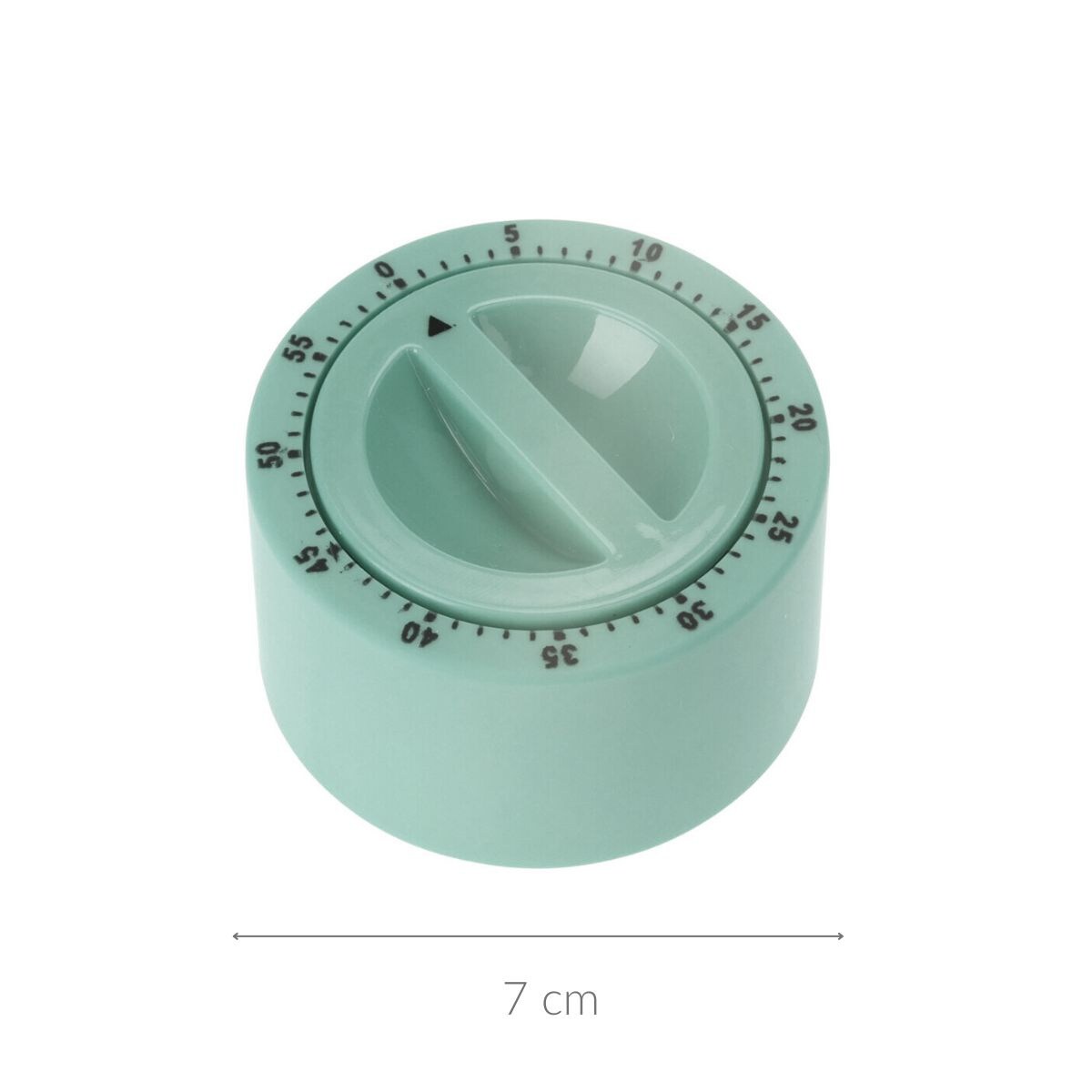 Minutnik z gumową powłoką, Ø 7 cm