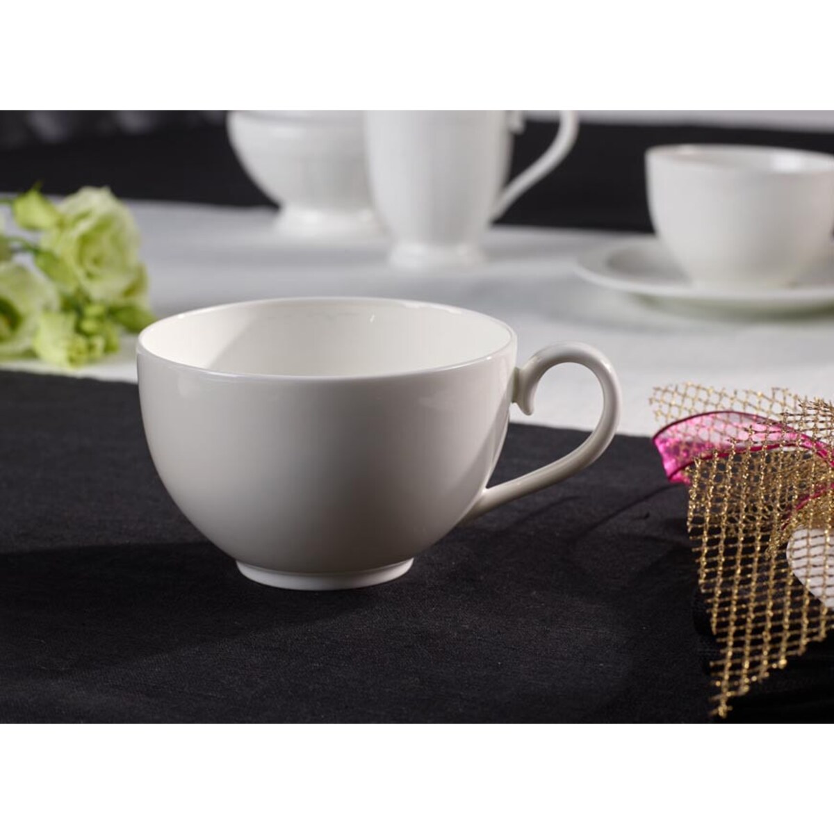 Filiżanka śniadaniowa White Pearl, 400 ml, Villeroy & Boch