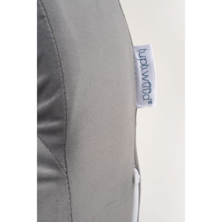 Fotelik piankowy rozkładany - szary