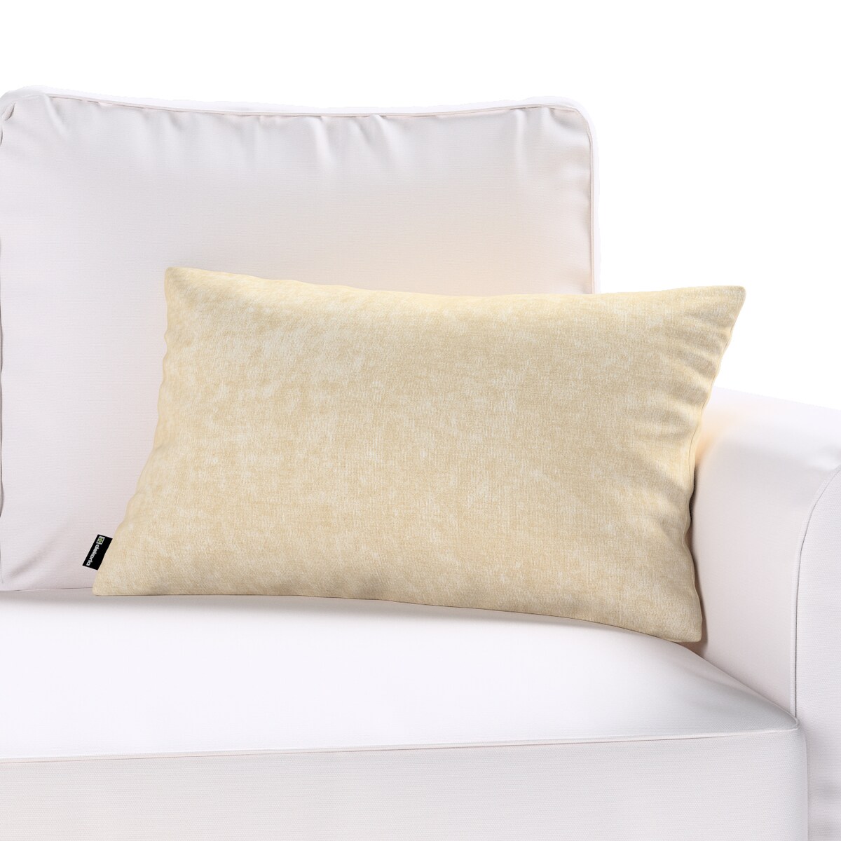 Poszewka Kinga na poduszkę prostokątną 60x40 szaro-beżowy szenil