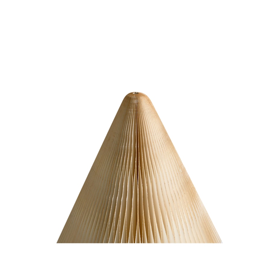 Zestaw 2 dekoracji świątecznych VEFSNA Choinka 90/122 cm Beżowy/zielony