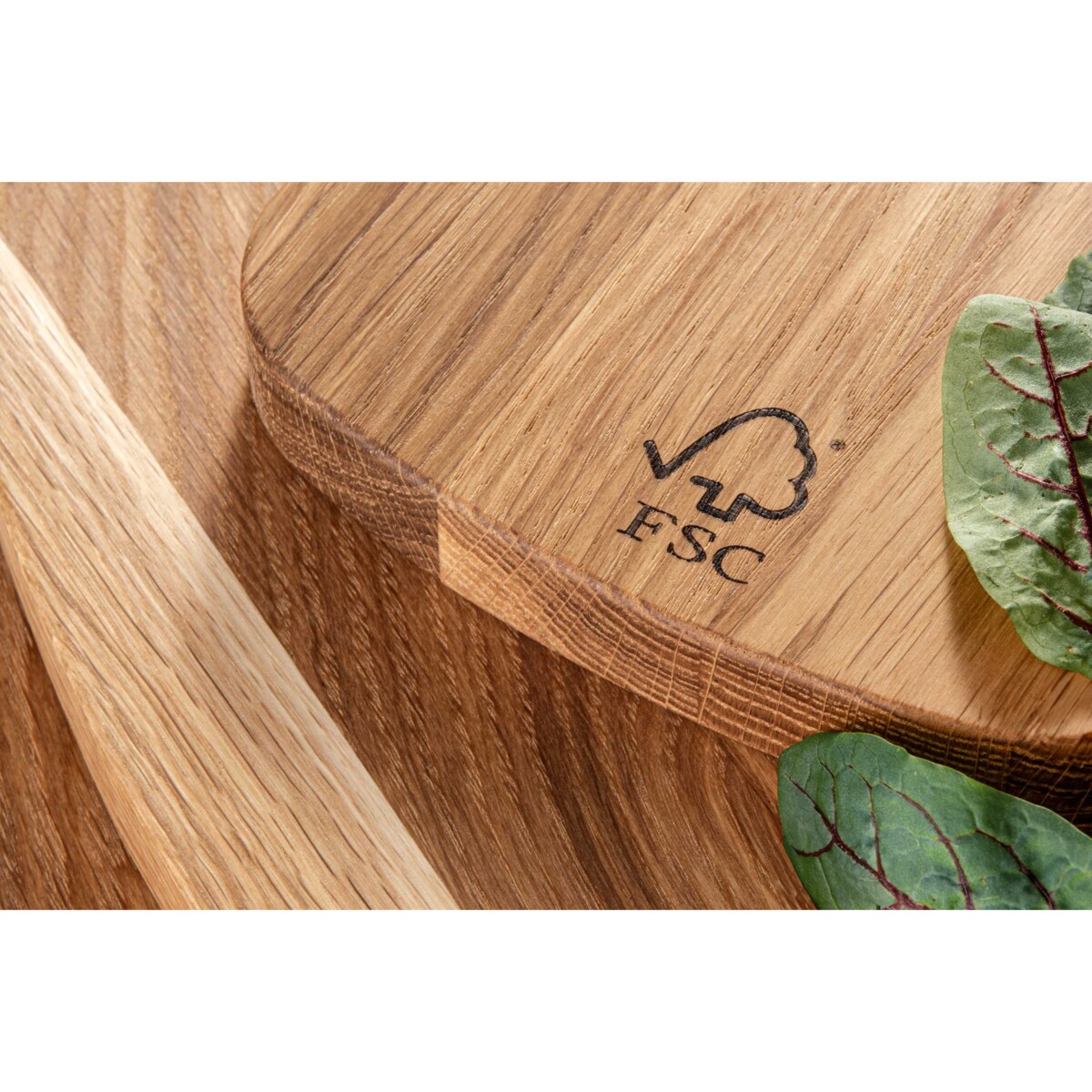 Konsimo LIVO Zestaw desek do krojenia (3szt.), drewno dębowe