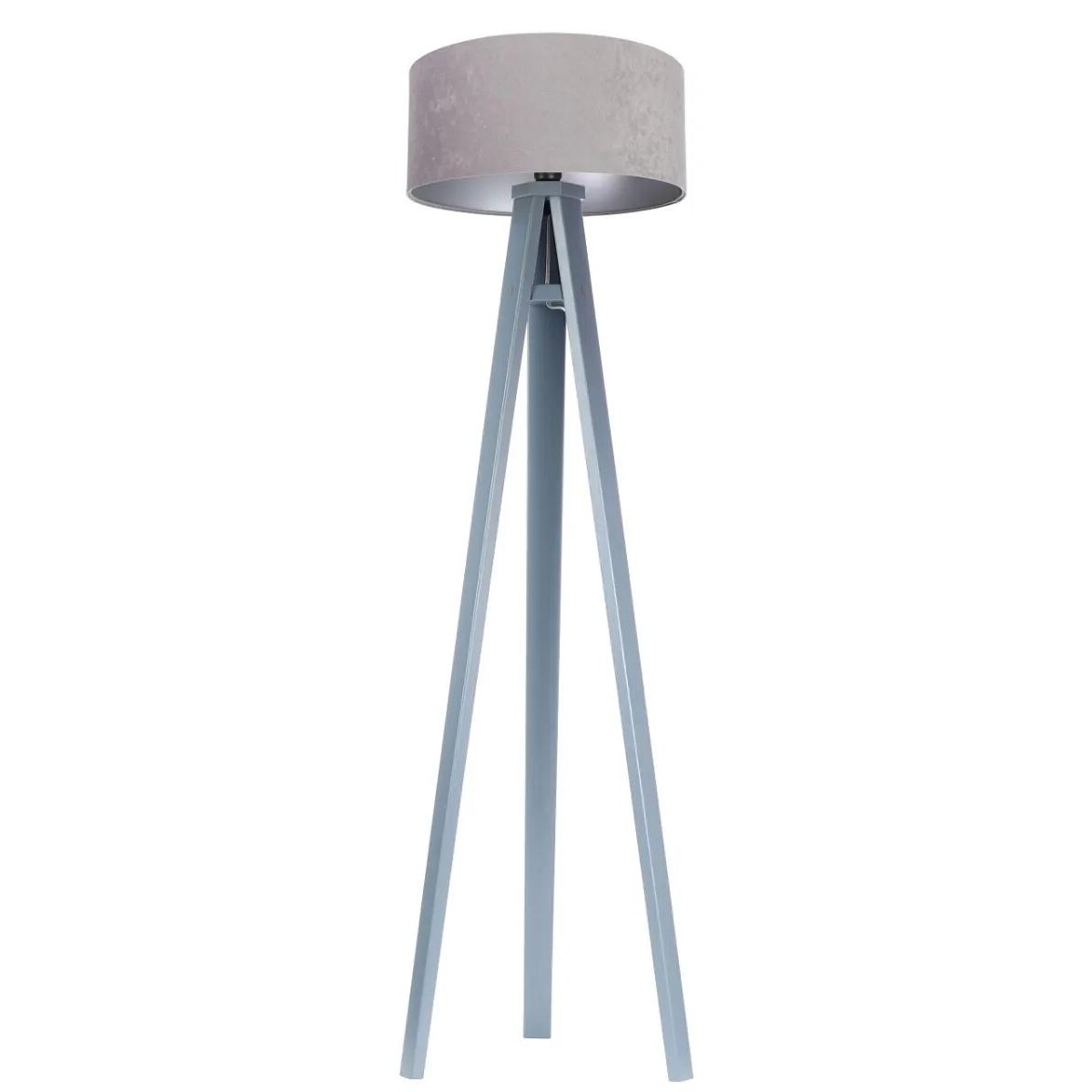 Lampa stojąca HOME 40 szara/srebrna/szara