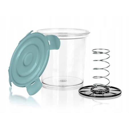 SŁOIK POJEMNIK na jedzenie ze sprężyną do kiszenia marynowania 4 L żywność