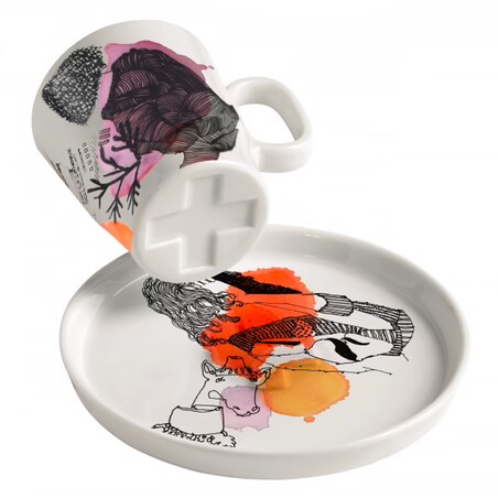 Filiżanka do espresso Genussklasse #2, Lenka Kuhnertova