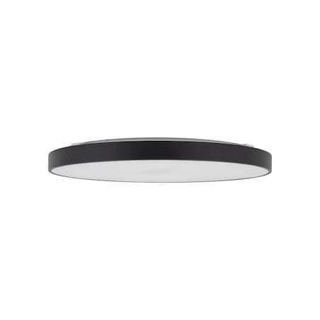 Lampa Sufitowa Łazienkowa Tk Lighting Velis Czarny Plafon Led 60W Ip54 Zmienna Barwa, Ściemniany
