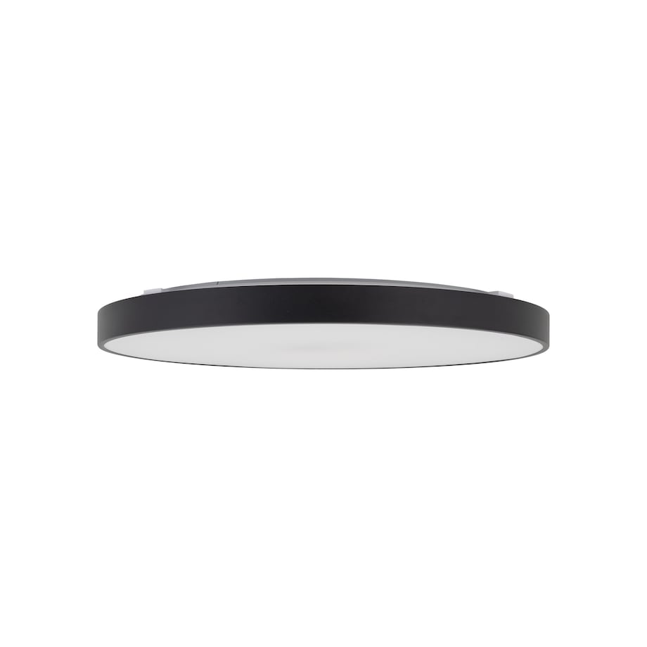 Lampa Sufitowa Łazienkowa Tk Lighting Velis Czarny Plafon Led 60W Ip54 Zmienna Barwa, Ściemniany