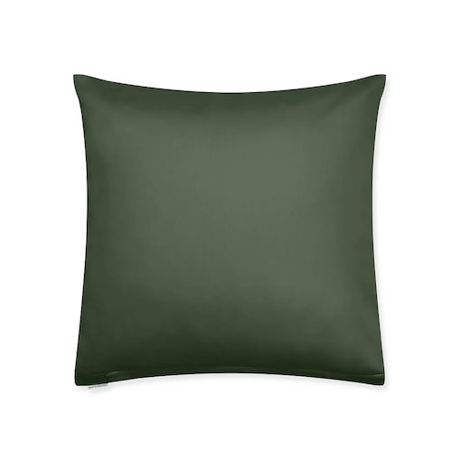 Poszewka satynowa forest green 50 x 60 cm