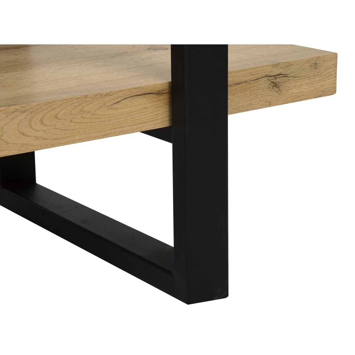 Regał 3 półki TIMBER 111 cm Jasnobrązowy
